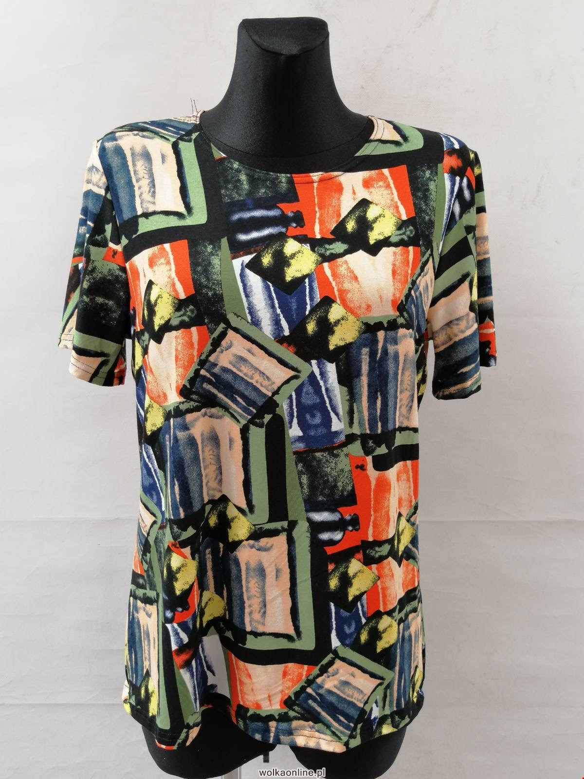 Bluzka damska 7279 1 kolor L-4XL (TOWAR POLSKIE )