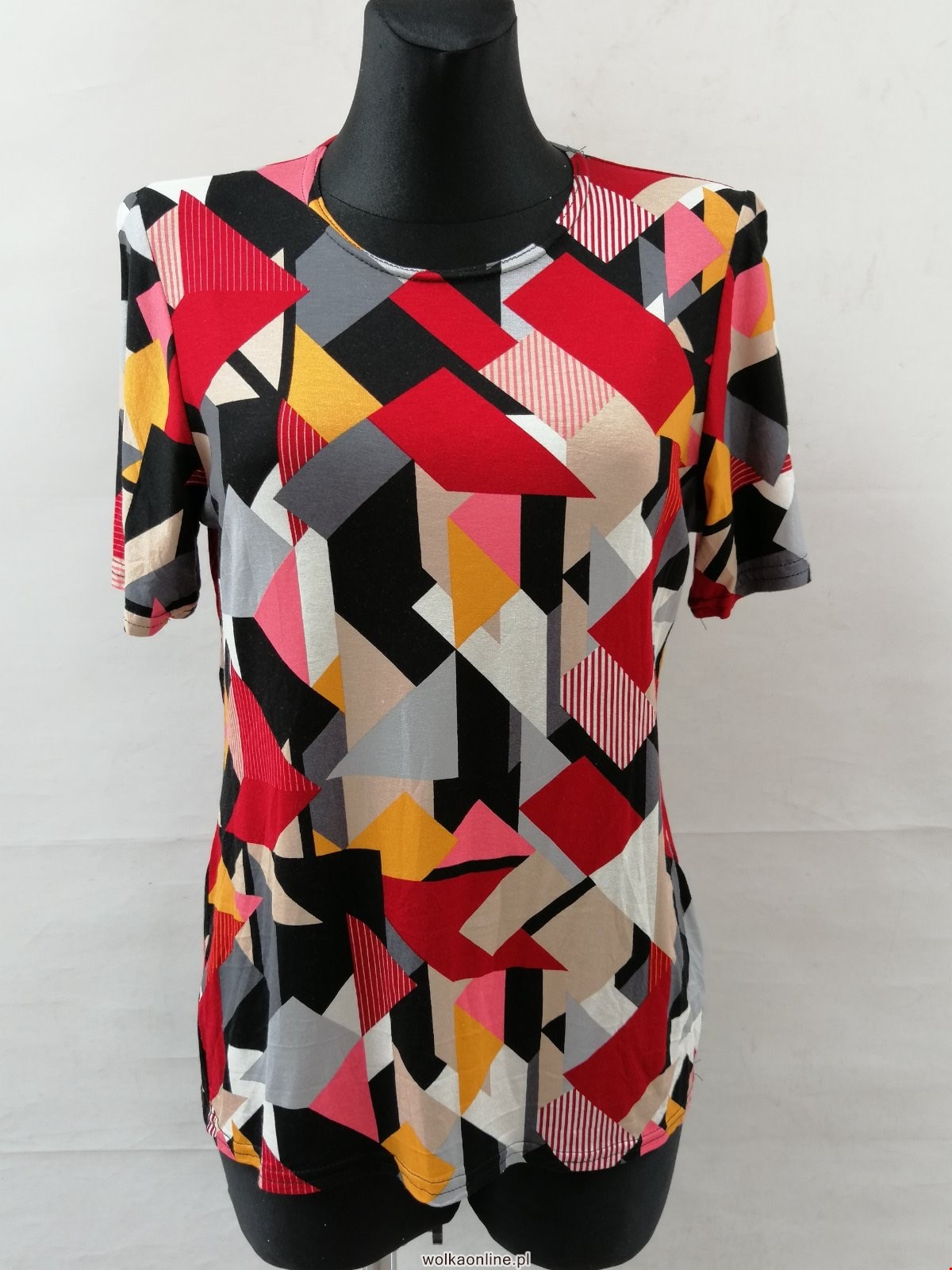 Bluzka damska 7286 1 kolor L-4XL (TOWAR POLSKIE )