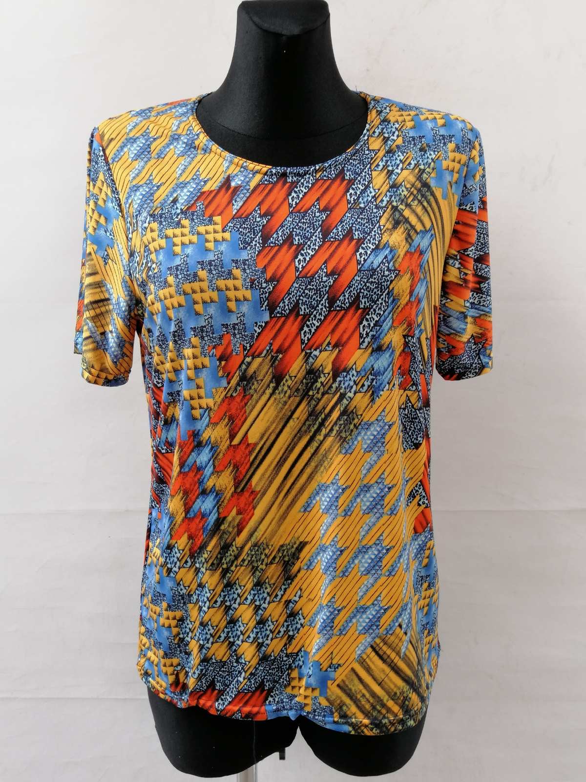 Bluzka damska 7287 1 kolor L-4XL (TOWAR POLSKIE )