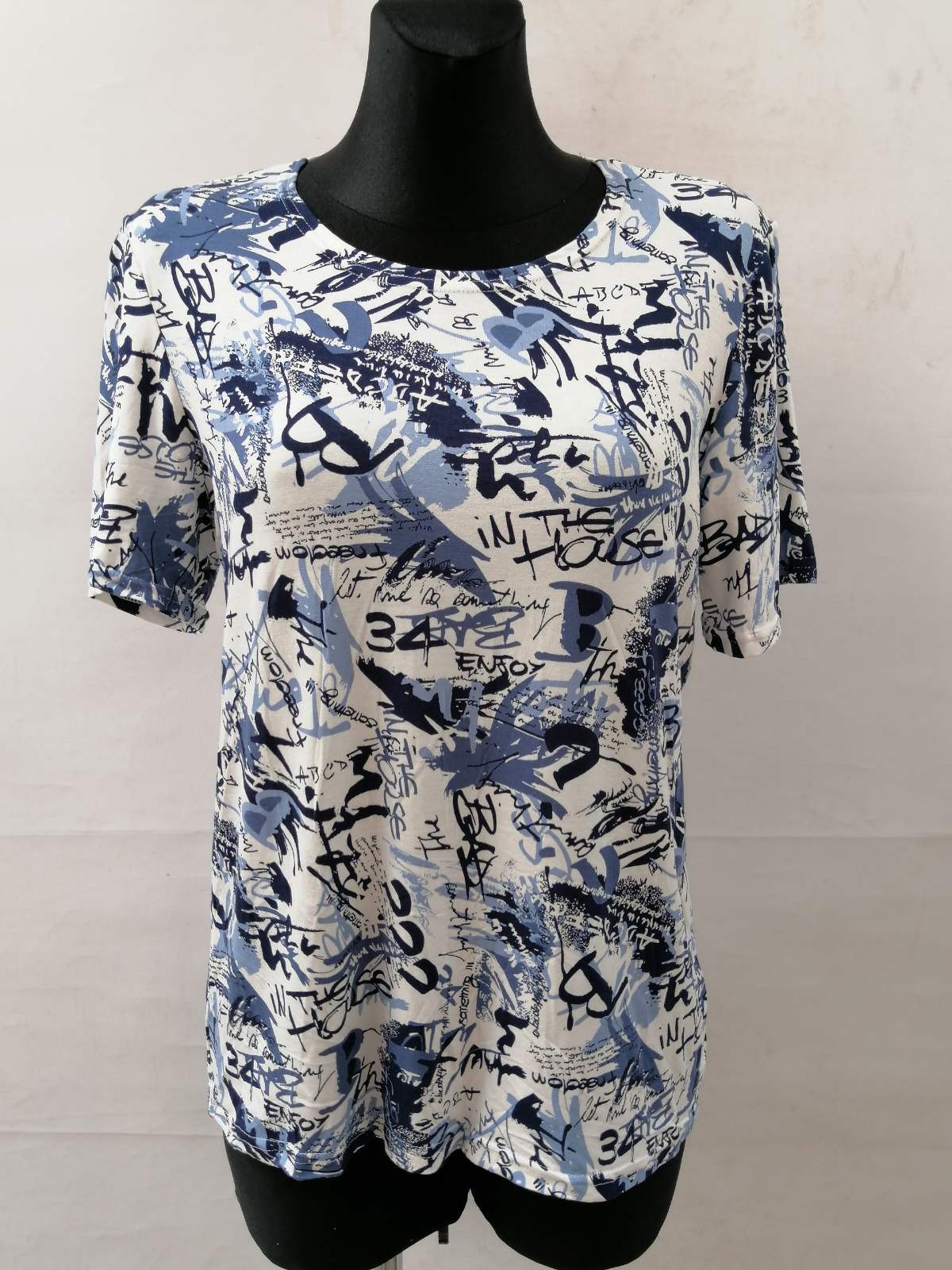 Bluzka damska 7288 1 kolor L-4XL (TOWAR POLSKIE )