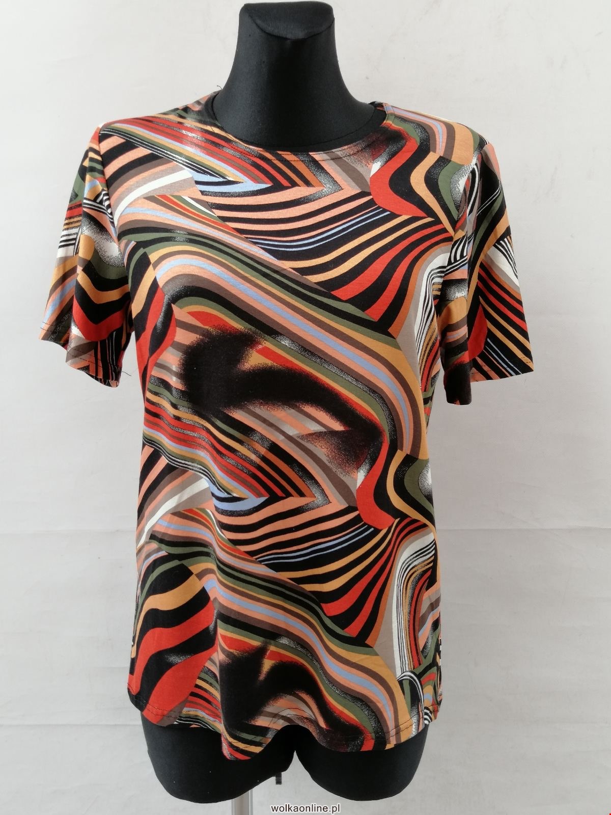 Bluzka damska 7289 1 kolor L-4XL (TOWAR POLSKIE )