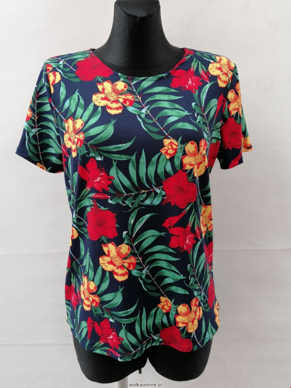 Bluzka damska 7293 1 kolor L-4XL (TOWAR POLSKIE )