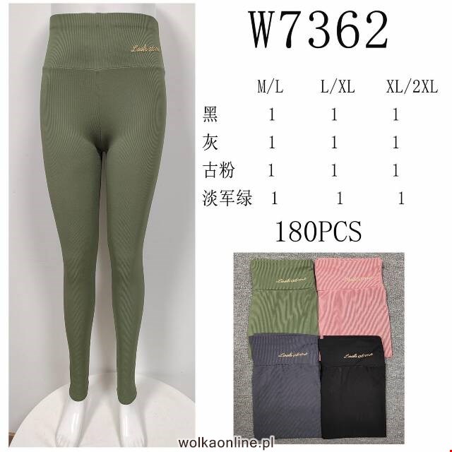 Spodnie damskie W7362 MIX KOLOR M-2XL