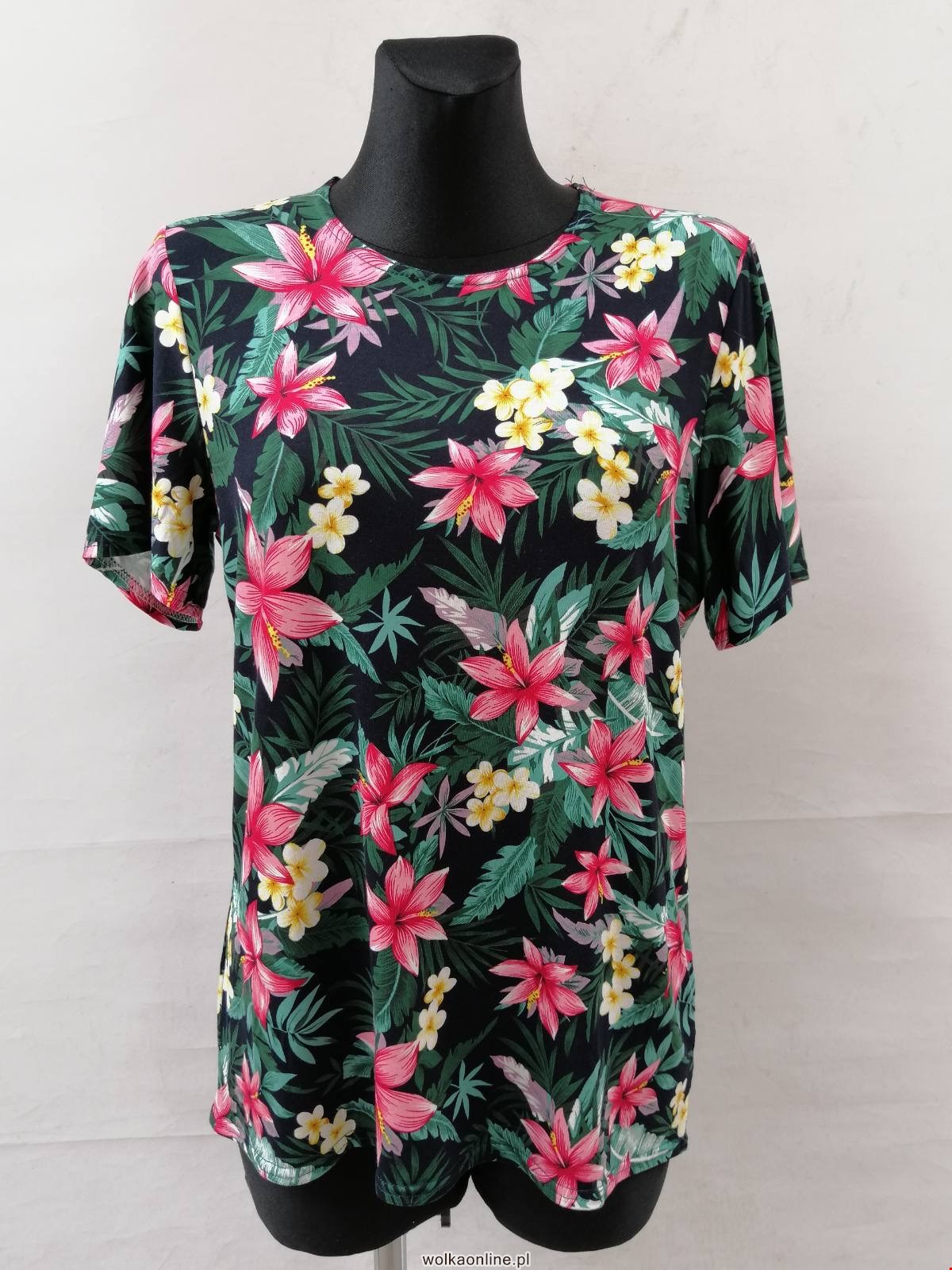 Bluzka damska 7297 1 kolor L-4XL (TOWAR POLSKIE )