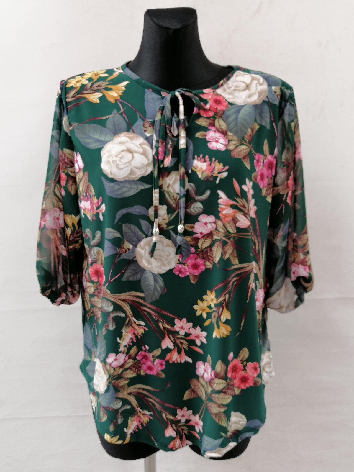 Bluzka damska 7304 1 kolor 48-54 (TOWAR POLSKIE )