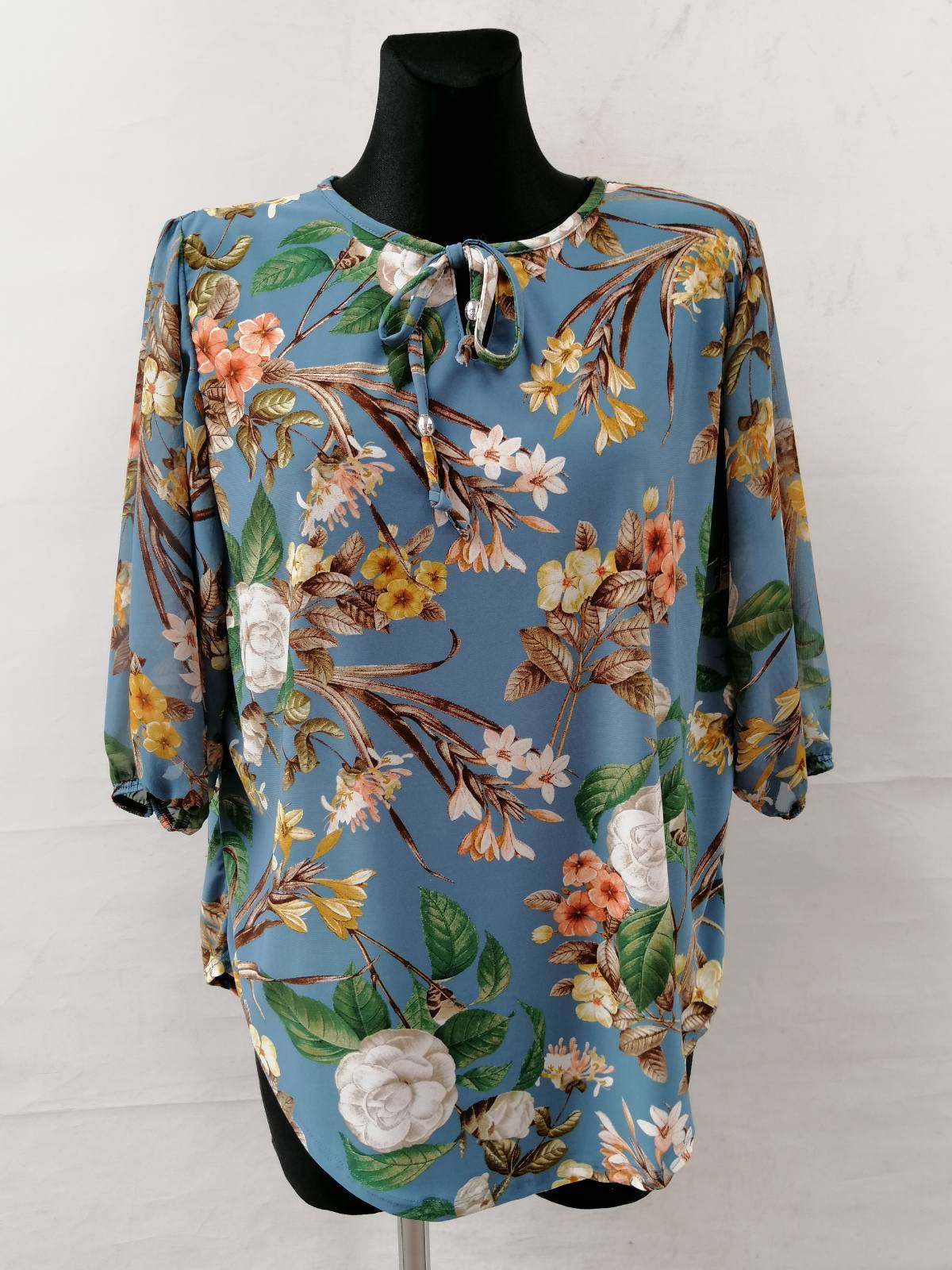 Bluzka damska 7305 1 kolor 48-54 (TOWAR POLSKIE )