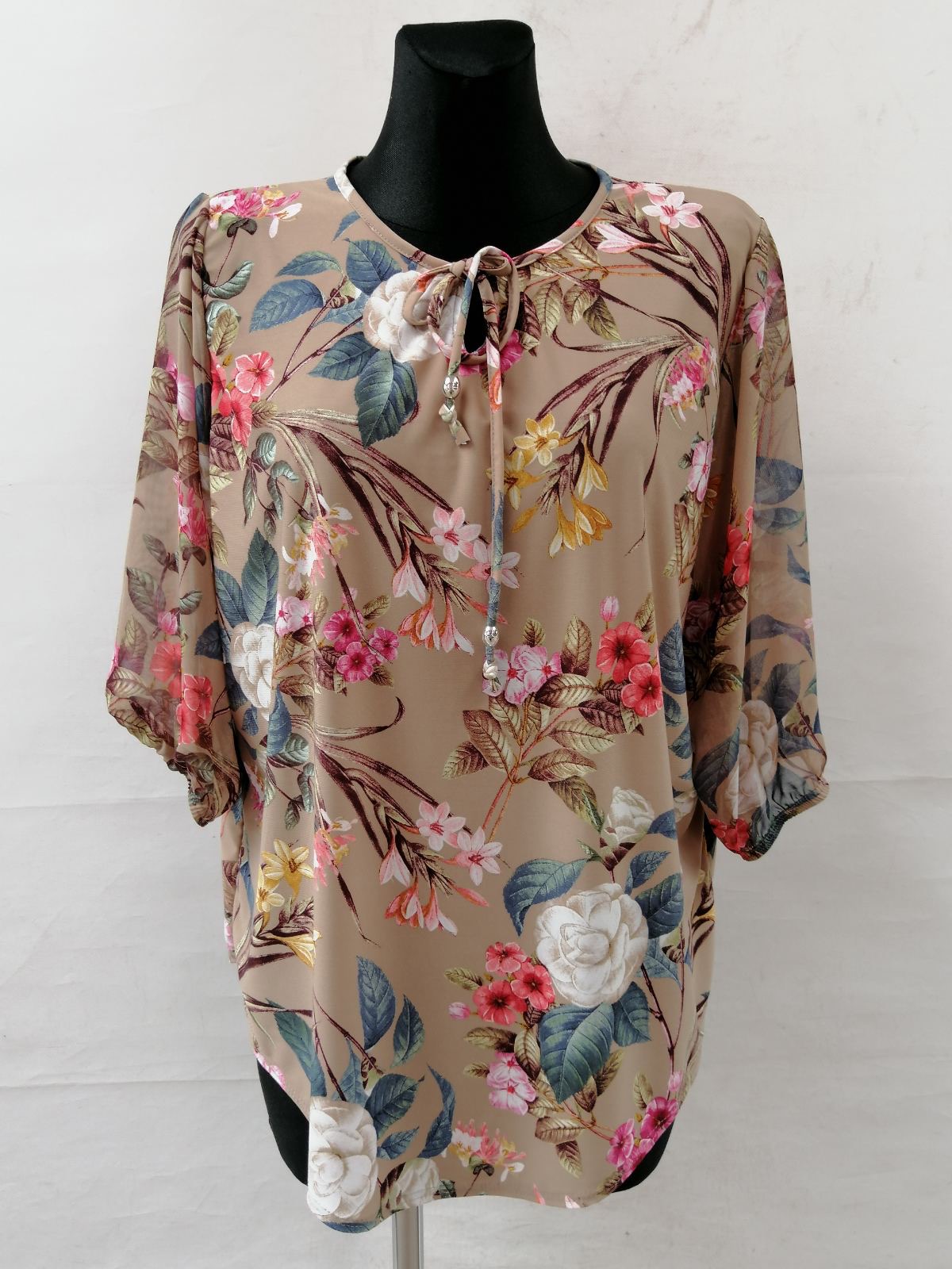 Bluzka damska 7307 1 kolor 48-54 (TOWAR POLSKIE ) 1