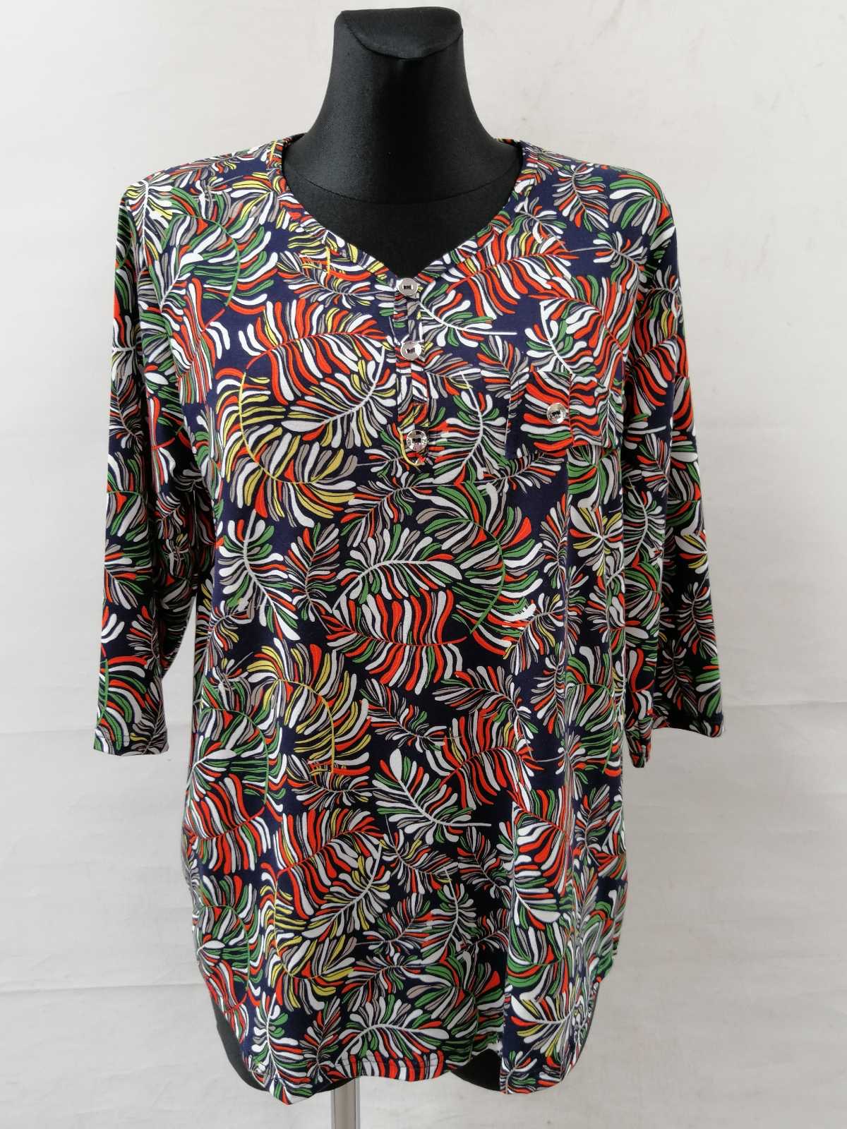 Bluzka damska 7310 1 kolor 48-54 (TOWAR POLSKIE ) 1