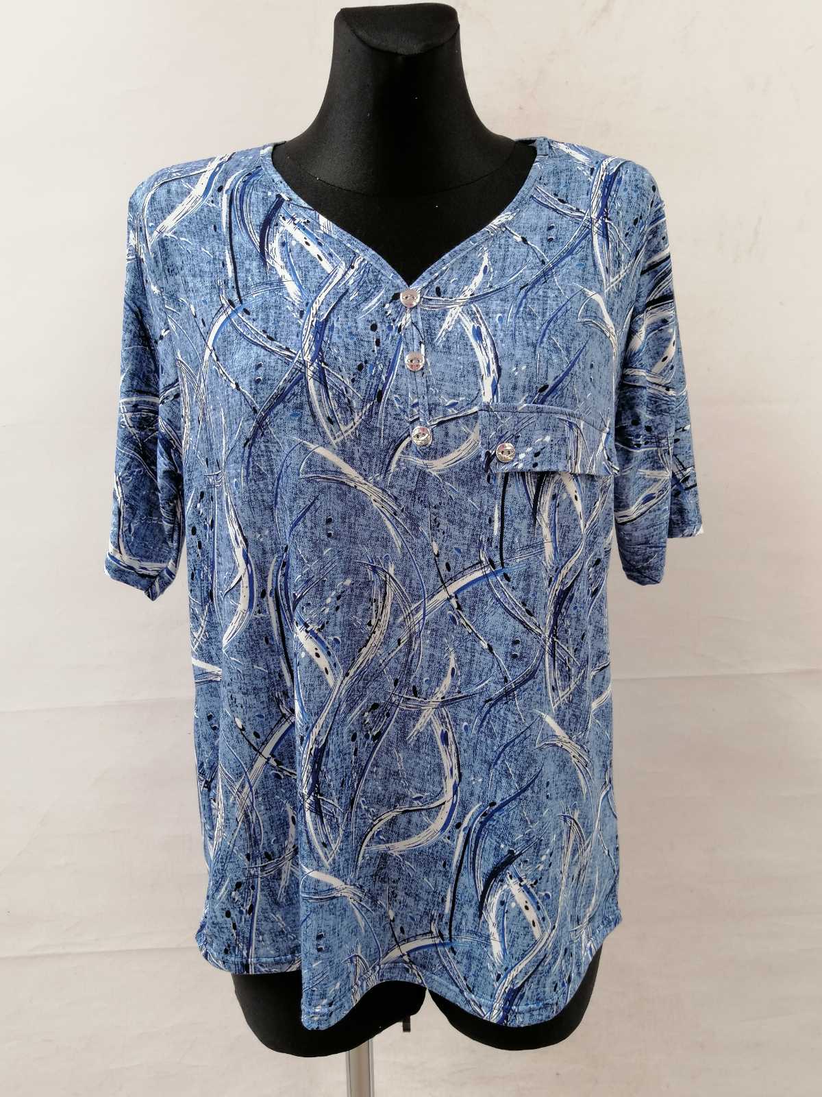 Bluzka damska 7315 1 kolor 48-54 (TOWAR POLSKIE ) 1