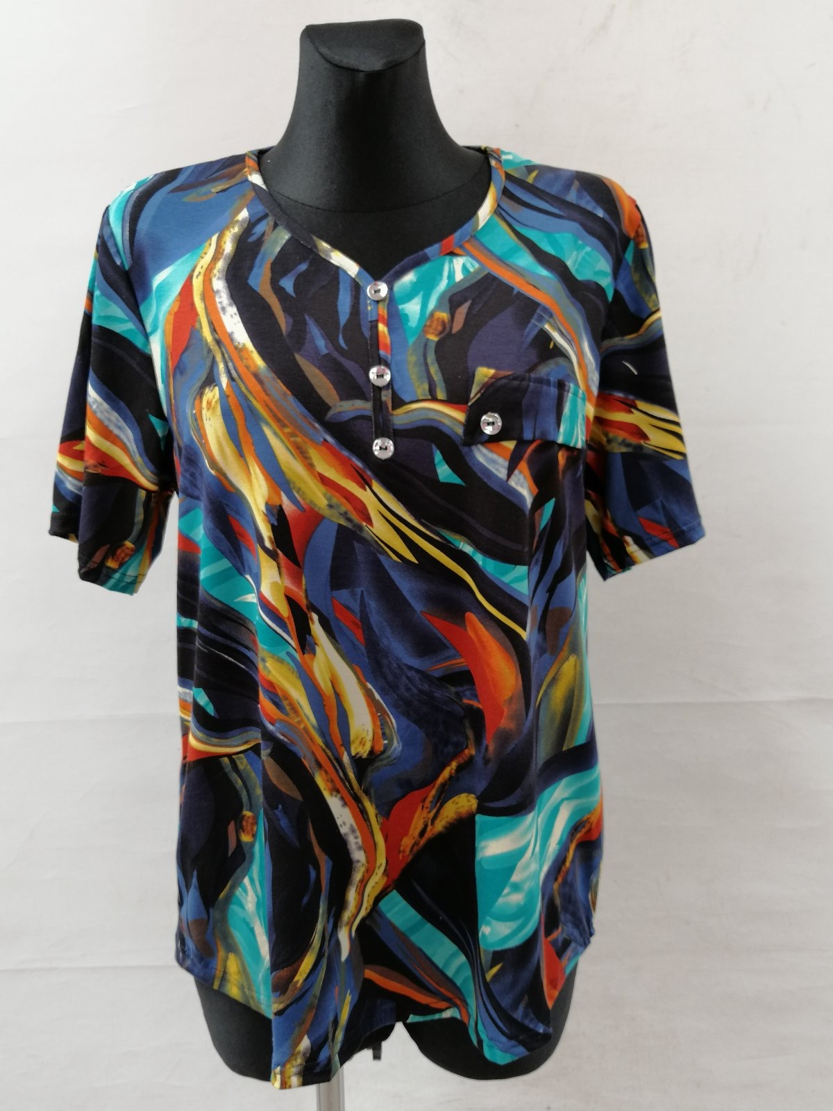 Bluzka damska 7317 1 kolor 48-54 (TOWAR POLSKIE ) 1