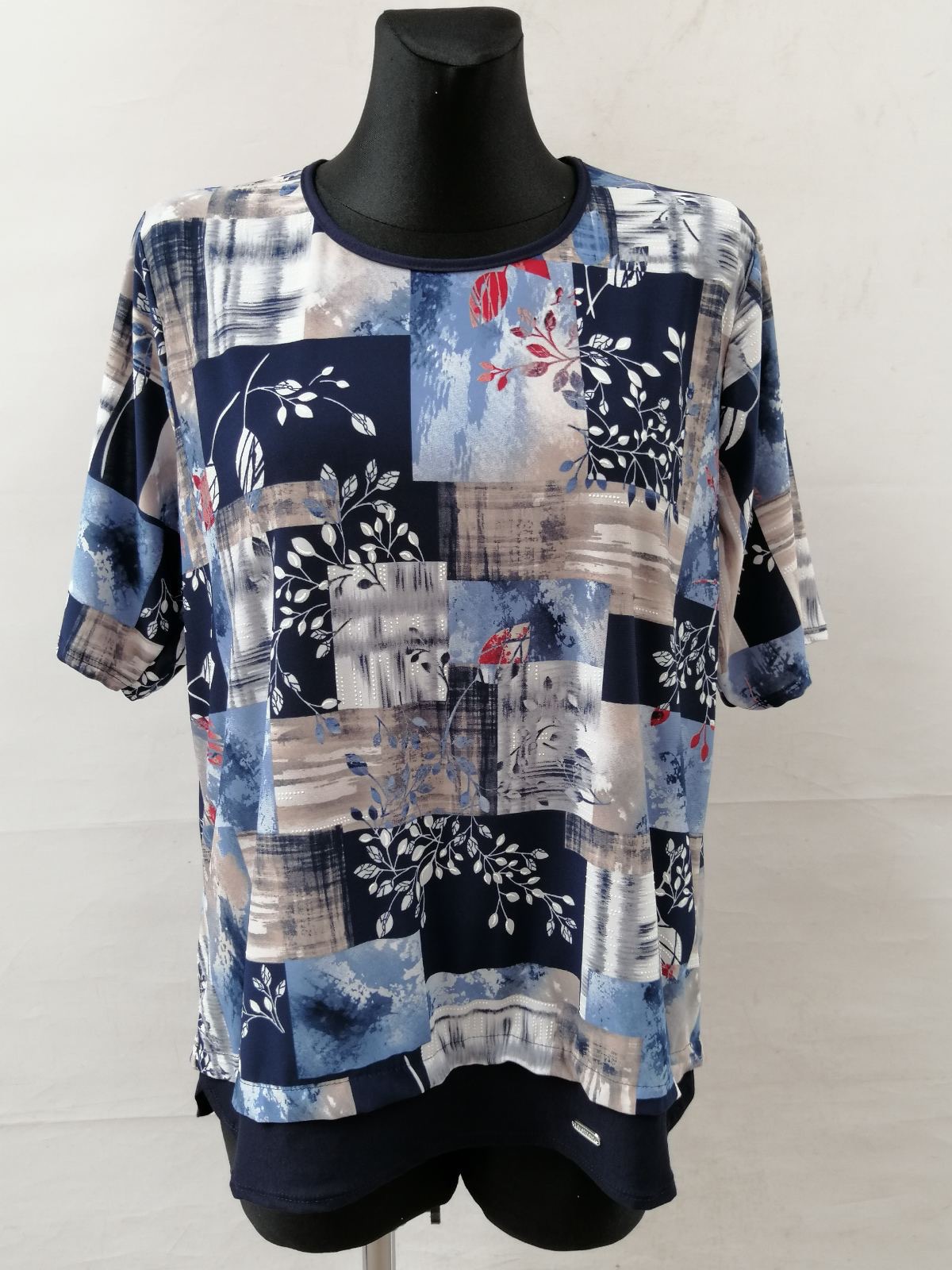 Bluzka damska 7324 1 kolor 48-54 (TOWAR POLSKIE ) 1