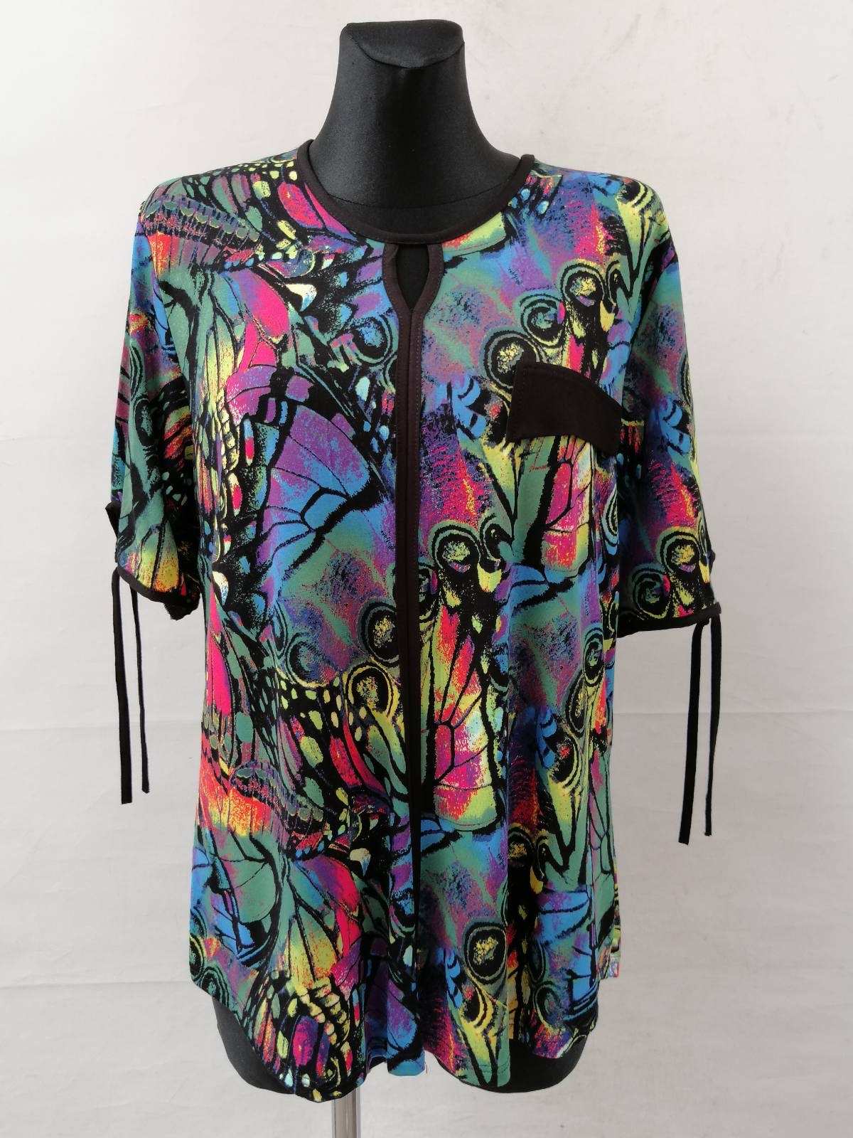 Bluzka damska 7327 1 kolor 50-56 (TOWAR POLSKIE ) 1