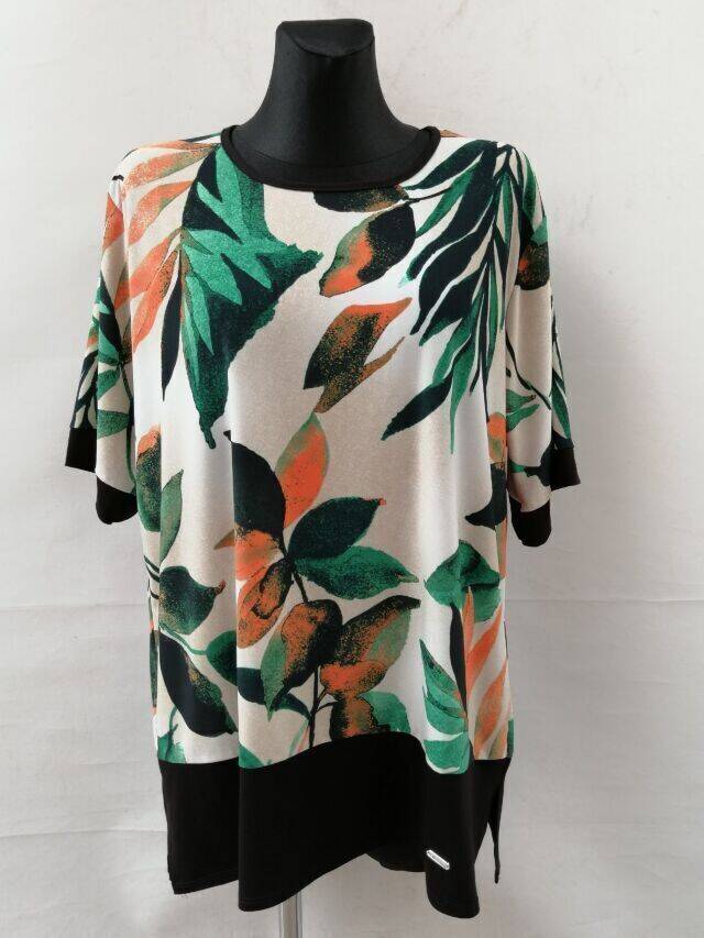 Bluzka damska 7340 1 kolor 54-60 (TOWAR POLSKIE ) 1