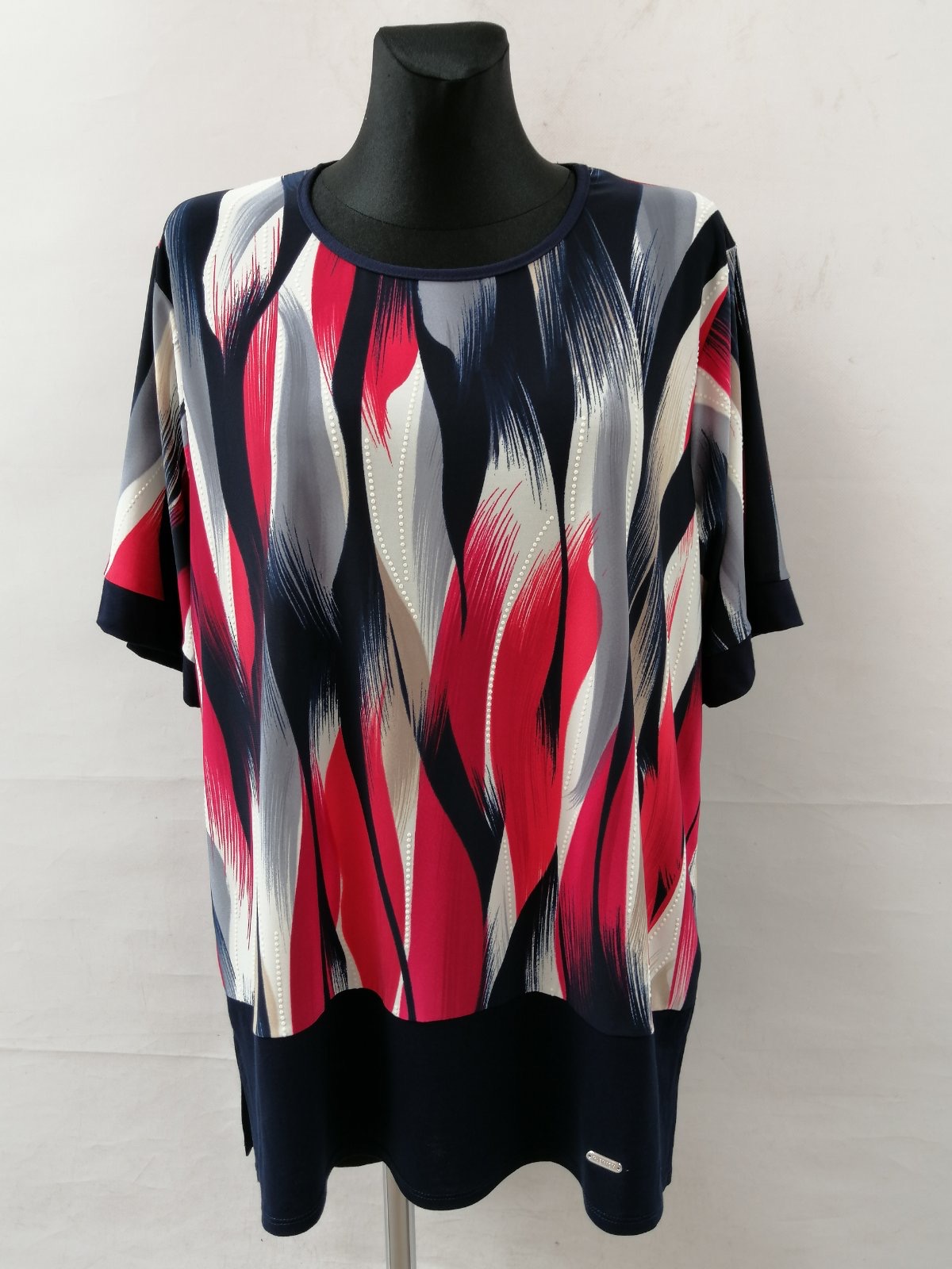 Bluzka damska 7346 1 kolor 54-60 (TOWAR POLSKIE ) 1