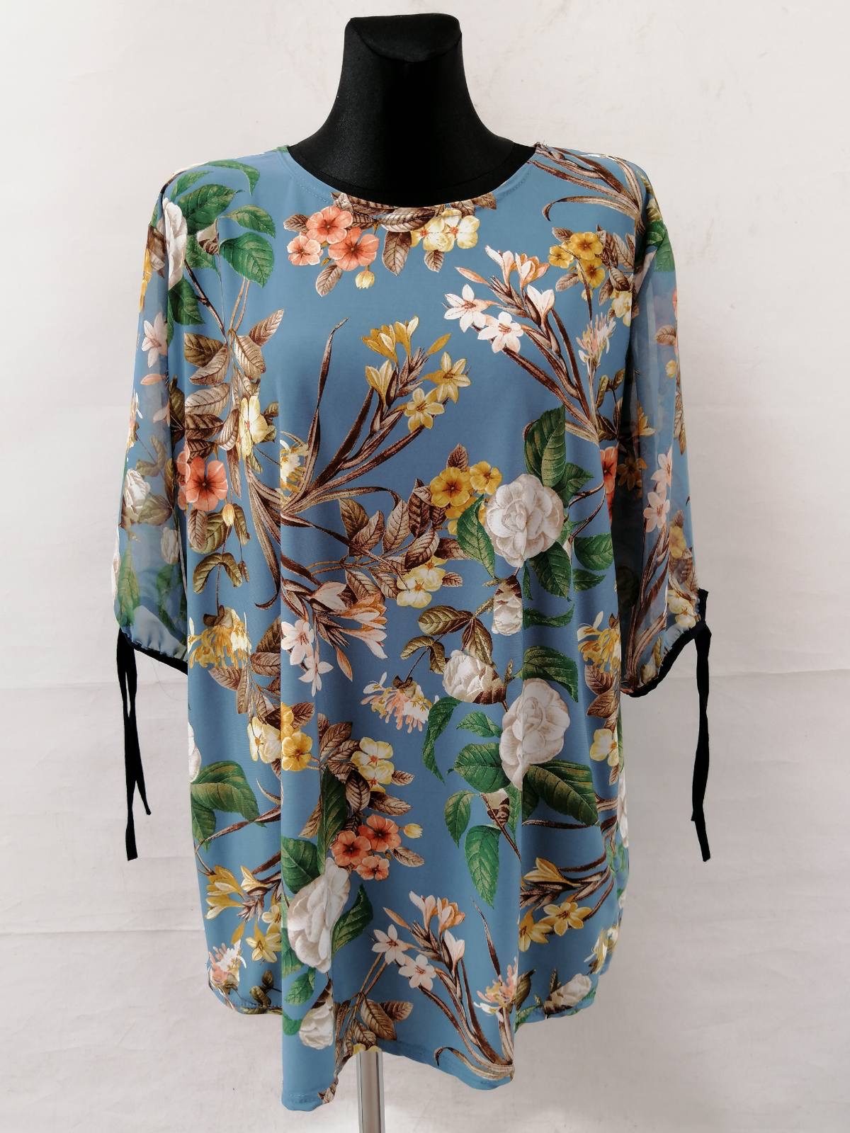 Bluzka damska 7348 1 kolor 54-60 (TOWAR POLSKIE ) 1