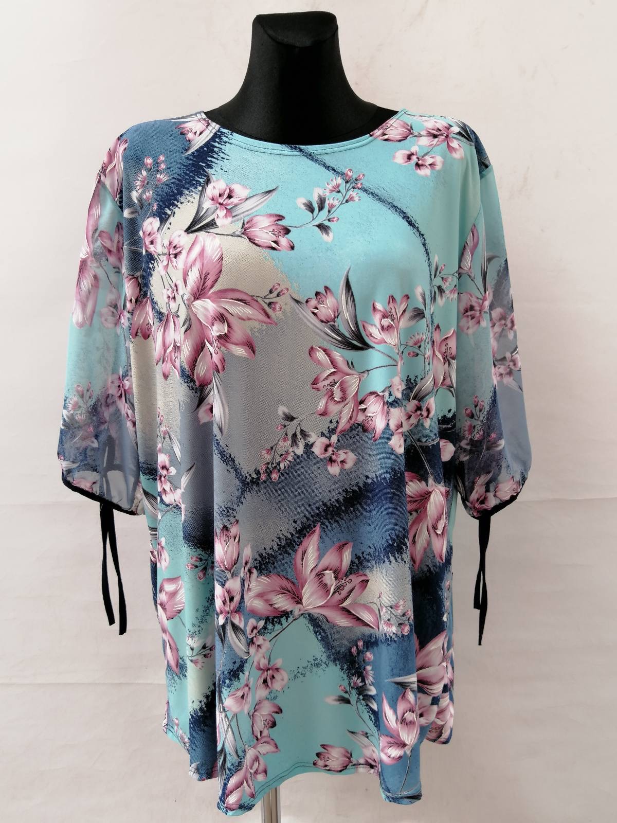 Bluzka damska 7349 1 kolor 54-60 (TOWAR POLSKIE ) 1