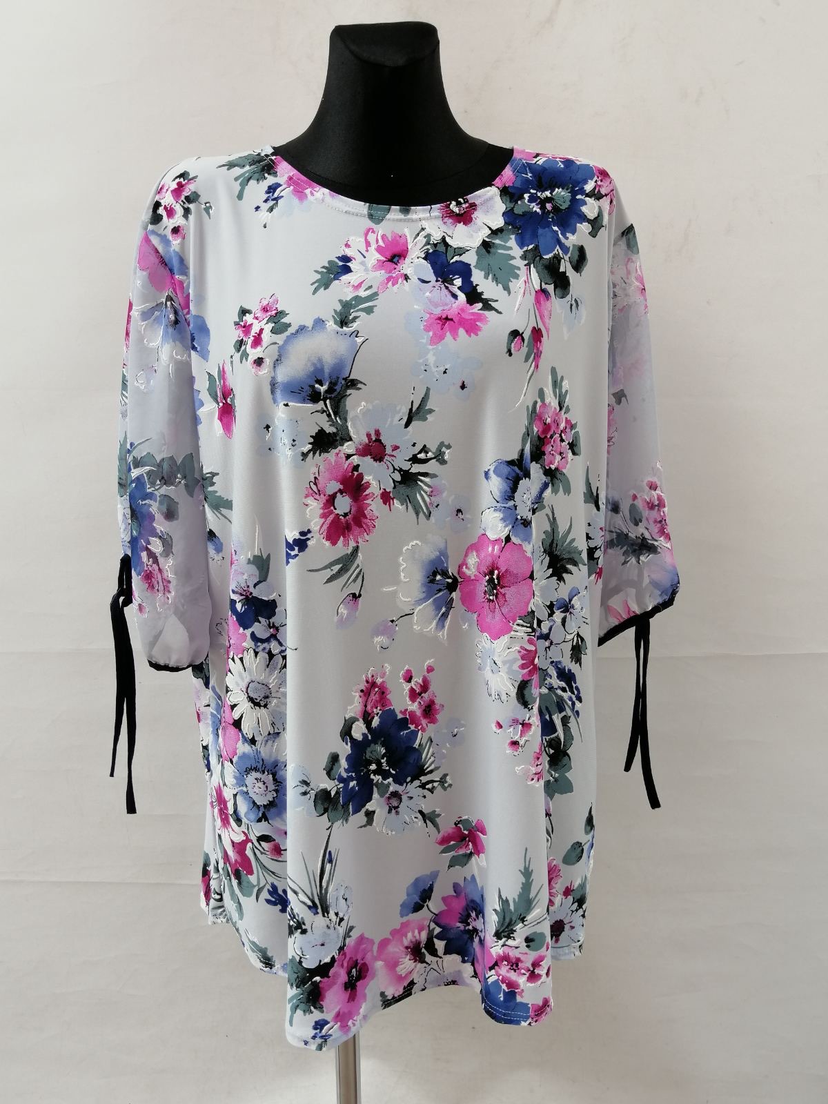 Bluzka damska 7350 1 kolor 54-60 (TOWAR POLSKIE )