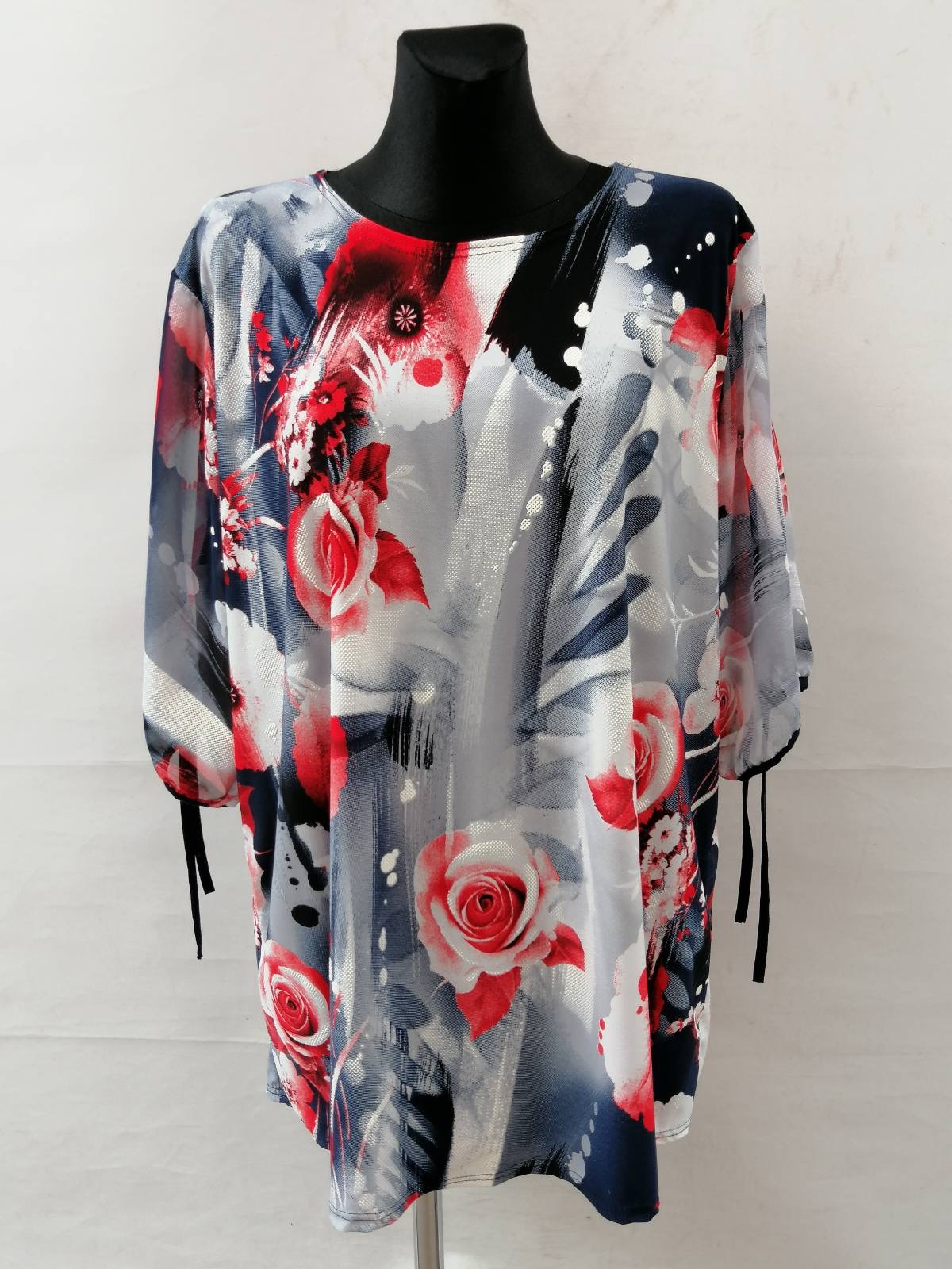 Bluzka damska 7353 1 kolor 54-60 (TOWAR POLSKIE ) 1