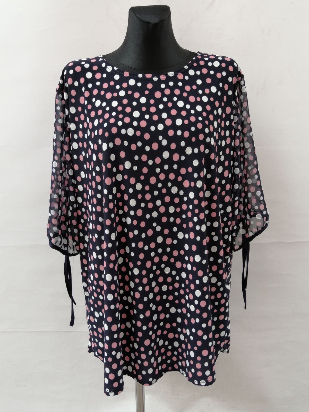 Bluzka damska 7354 1 kolor 54-60 (TOWAR POLSKIE )