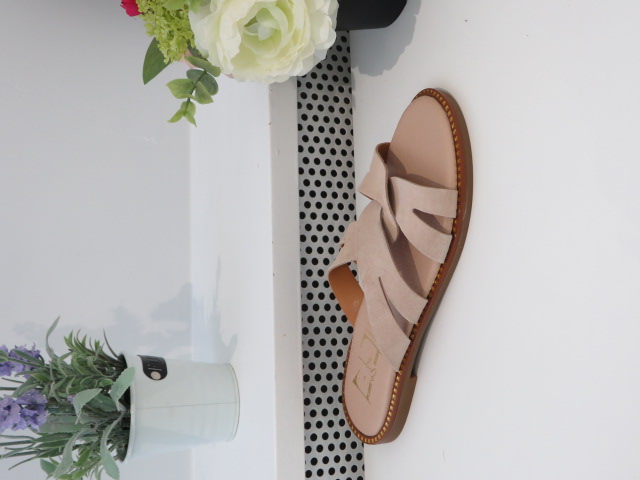 Klapki Damskie ER160 BEIGE 36-41