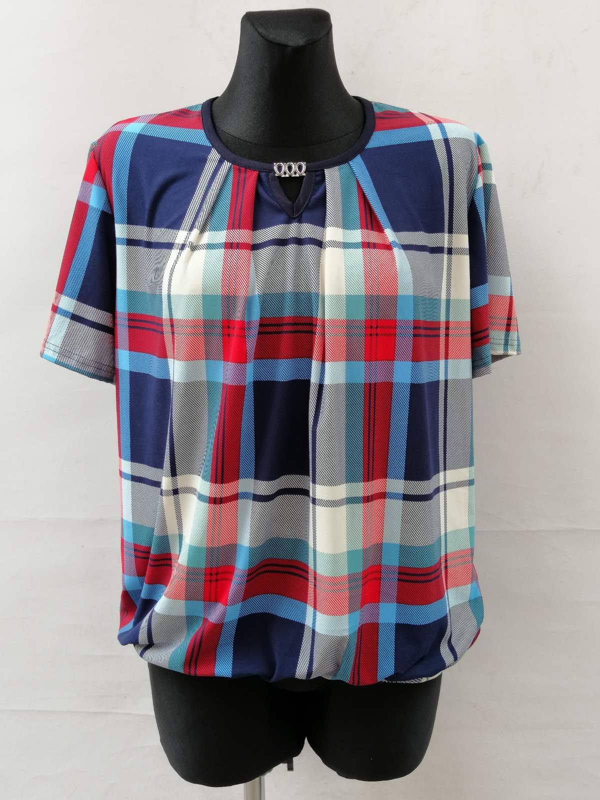 Bluzka damska 7362 1 kolor M-3XL (TOWAR POLSKIE )