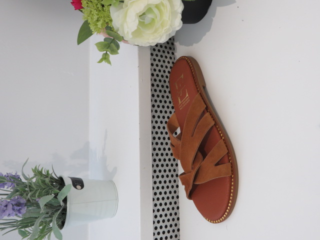 Klapki Damskie ER160 CAMEL 36-41