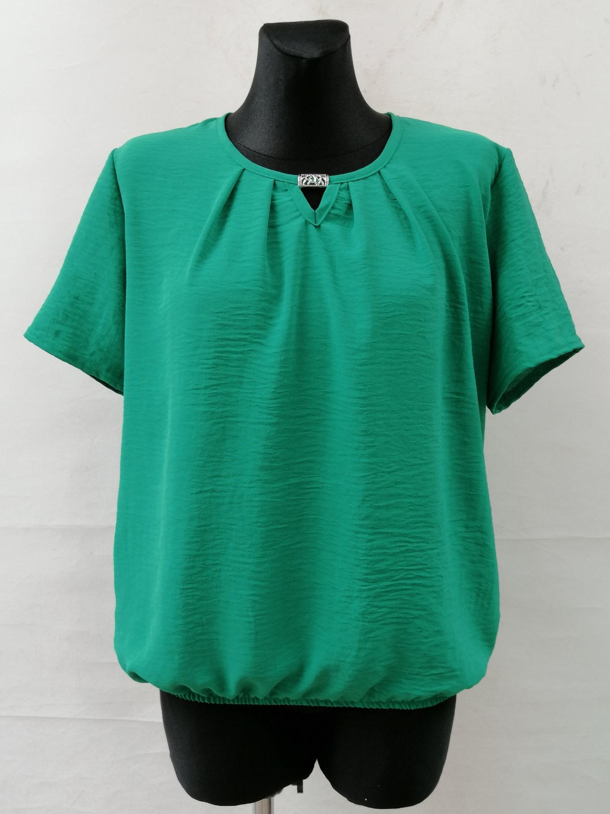 Bluzka damska 7371 1 kolor M-3XL (TOWAR POLSKIE )