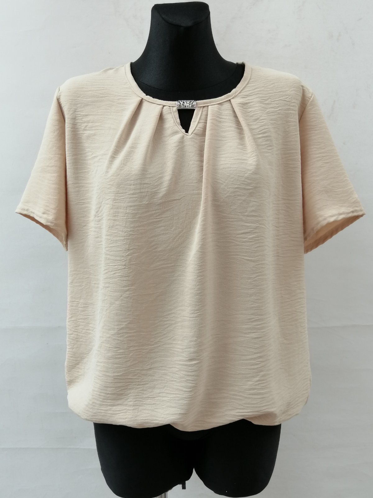 Bluzka damska 7372 1 kolor M-3XL (TOWAR POLSKIE )