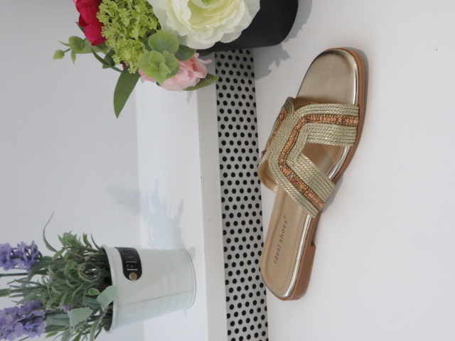 Klapki Damskie 7980 GOLD 36-41 1