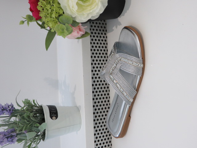 Klapki Damskie 7980 SILVER 36-41