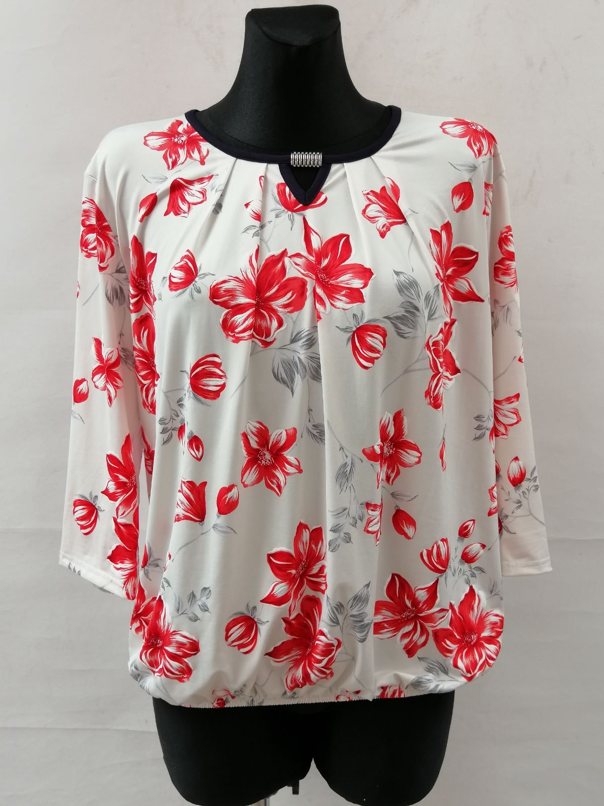 Bluzka damska 7379 1 kolor M-3XL (TOWAR POLSKIE ) 1