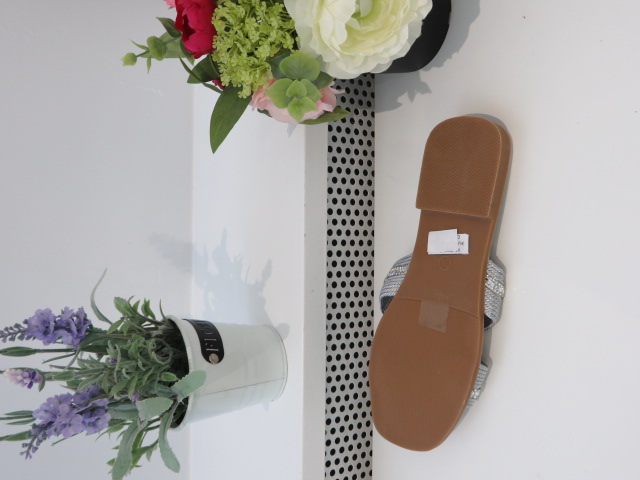 Klapki Damskie 7980 SILVER 36-41 2