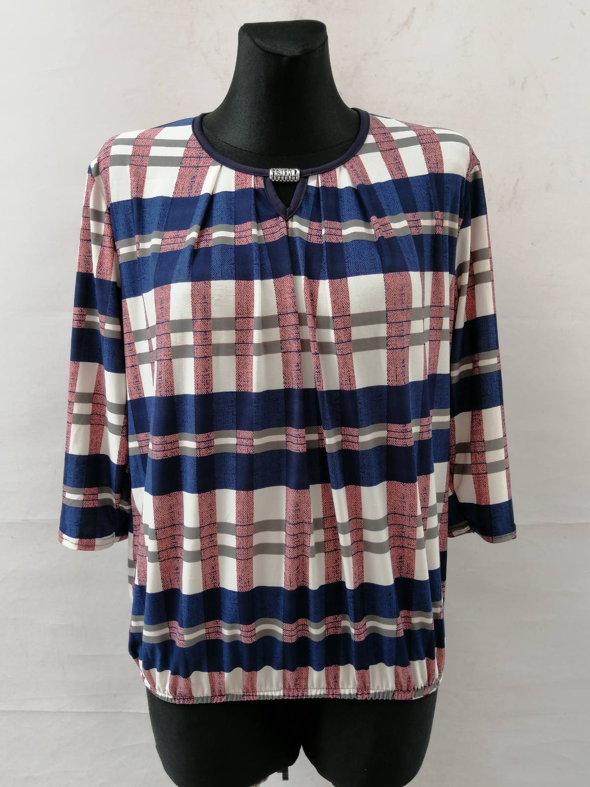 Bluzka damska 7380 1 kolor M-3XL (TOWAR POLSKIE )