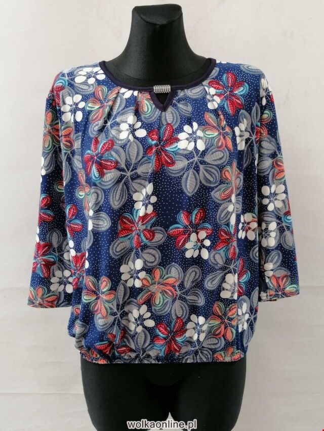 Bluzka damska 7385 1 kolor M-3XL (TOWAR POLSKIE )