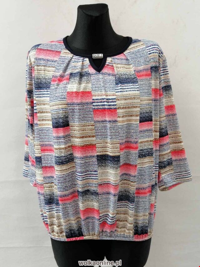 Bluzka damska 7386 1 kolor M-3XL (TOWAR POLSKIE )