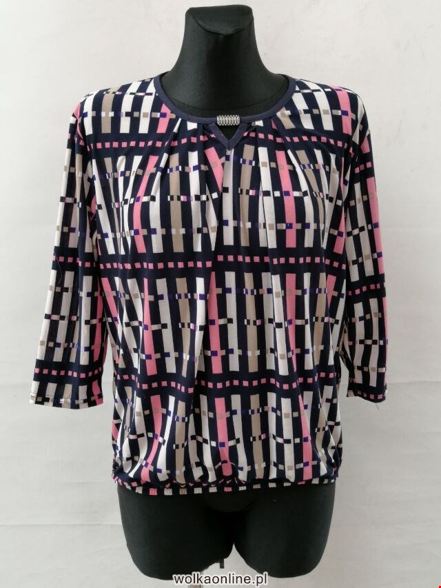 Bluzka damska 7387 1 kolor M-3XL (TOWAR POLSKIE )