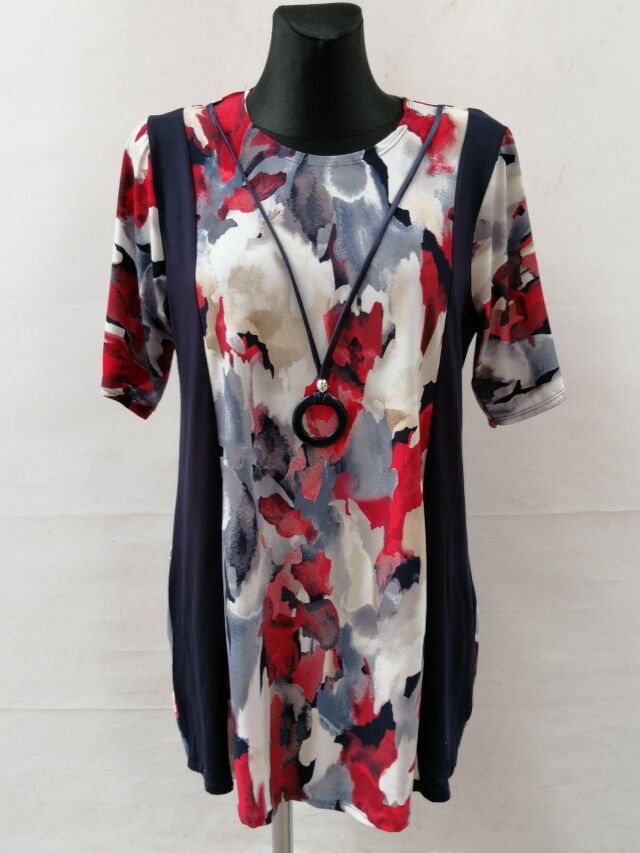 Tunika damska 7398 1 kolor 48-54 (TOWAR POLSKIE )