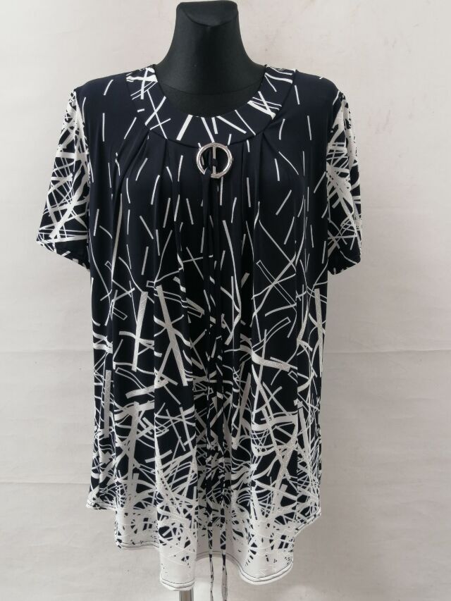 Tunika damska 7406 1 kolor 54-60 (TOWAR POLSKIE ) 1