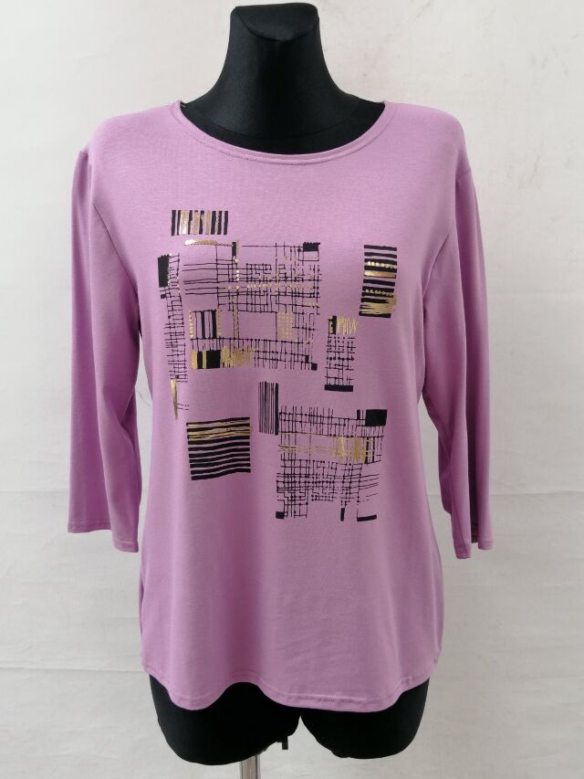 Bluzka damska 7412 1 kolor M-3XL (TOWAR POLSKIE ) 1