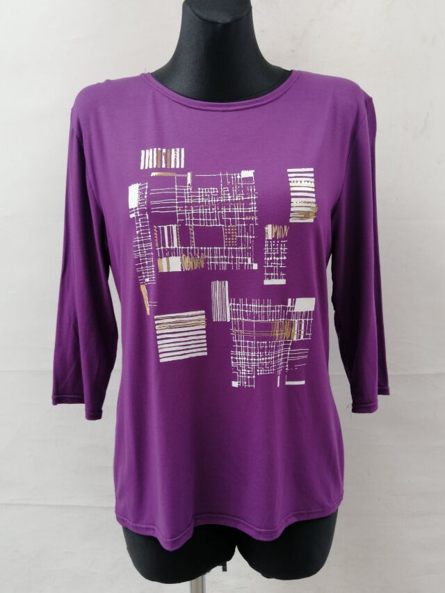 Bluzka damska 7413 1 kolor M-3XL (TOWAR POLSKIE ) 1