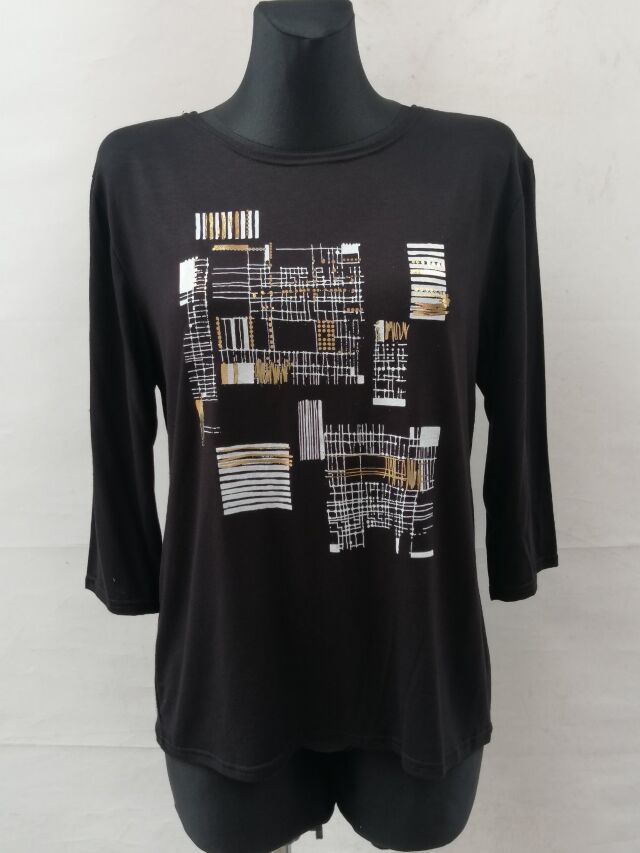 Bluzka damska 7414 1 kolor M-3XL (TOWAR POLSKIE ) 1