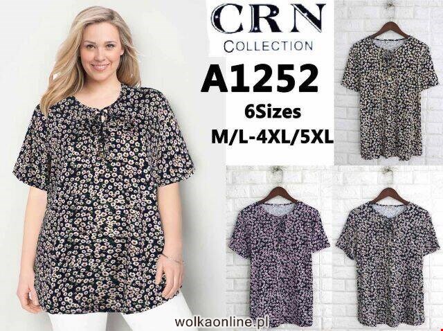 Bluzka damska A1252 Mix KOLOR M-5XL (TOWAR CHINA) 
