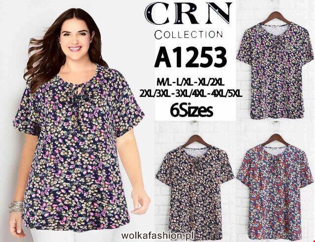 Bluzka damska A1253 Mix KOLOR M-5XL (TOWAR CHINA) 