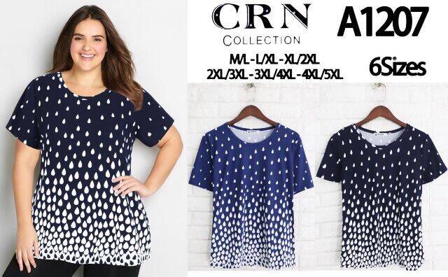 Bluzka damska A1207 Mix KOLOR M-5XL (TOWAR CHINA) 
