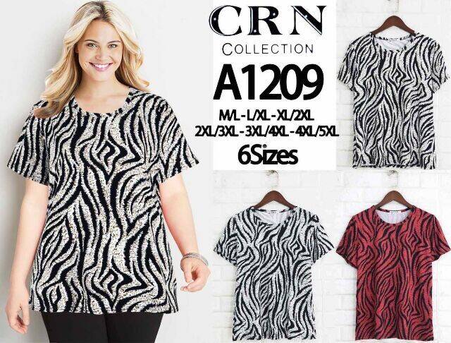 Bluzka damska A1209 Mix KOLOR M-5XL (TOWAR CHINA) 