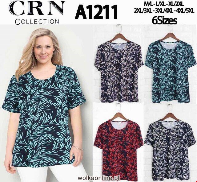 Bluzka damska A1211 Mix KOLOR M-5XL (TOWAR CHINA) 