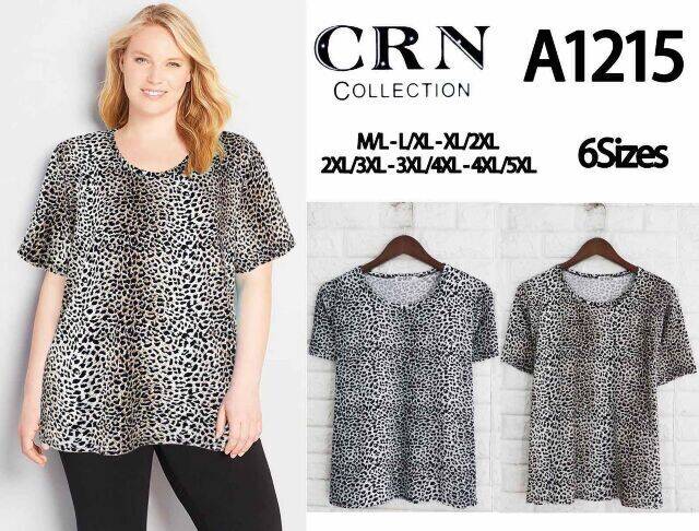 Bluzka damska A1215 Mix KOLOR M-5XL (TOWAR CHINA) 