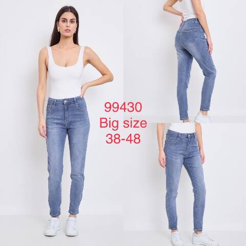 Jeansy damskie 99430 1 kolor 38-48 1