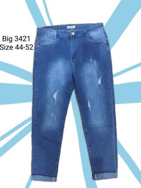 Jeansy damskie 3421 1 kolor 44-52