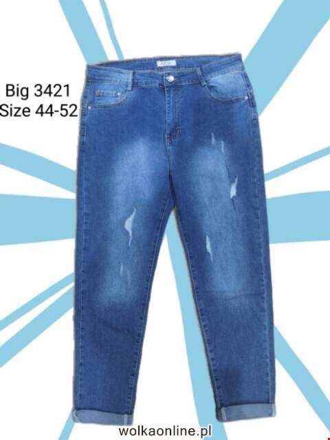 Jeansy damskie 3421 1 kolor 44-52